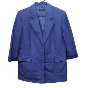 Blue Alex Marie Blazer - Size Large